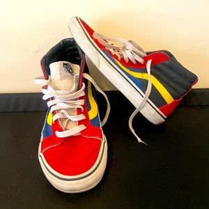 Multicolored vans!